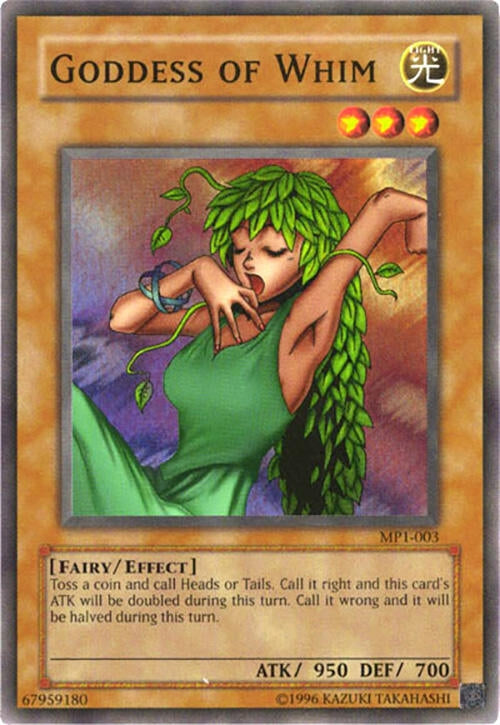 Goddess of Whim (1003) - YuGiOh Single