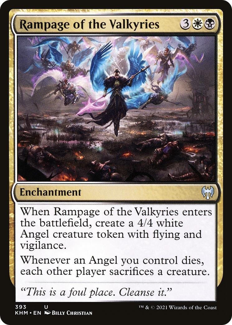 Rampage of the Valkyries (393) [KHM] - MTG Single