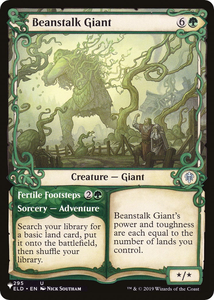 Beanstalk Giant (Showcase) (295) [LIST] - MTG Single