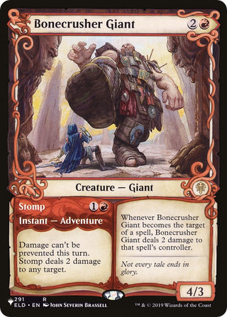 Bonecrusher Giant (Showcase) (291) [LIST] - MTG Single