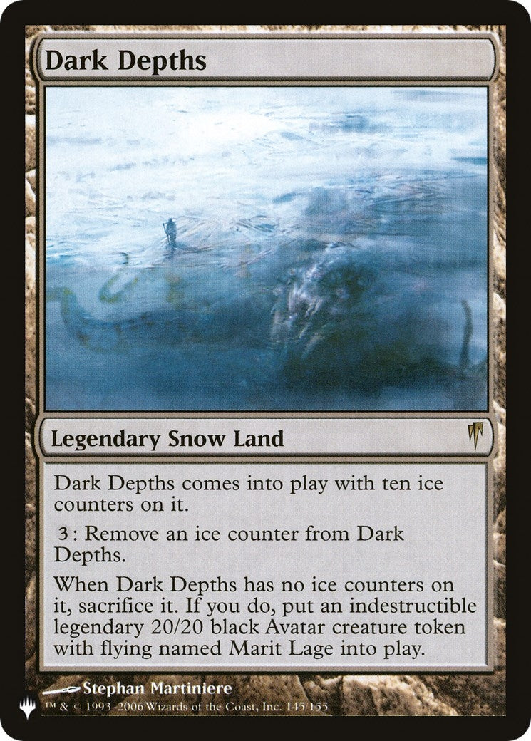Dark Depths (145) [LIST] - MTG Single