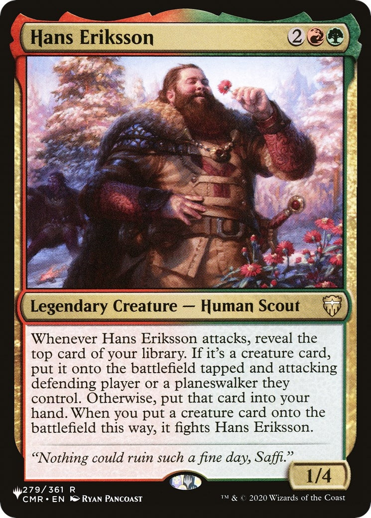 Hans Eriksson (279) [LIST] - MTG Single