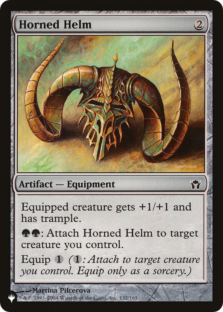 Horned Helm (132) [LIST] - MTG Single