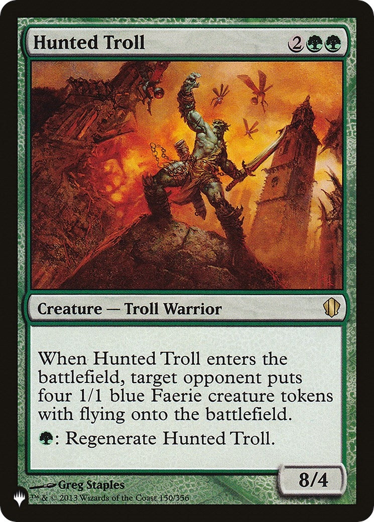 Hunted Troll (150) [LIST] - MTG Single