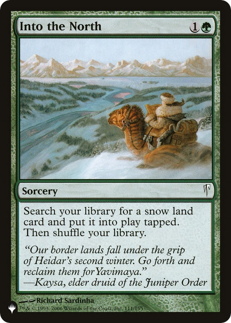 Into the North (111) [LIST] - MTG Single