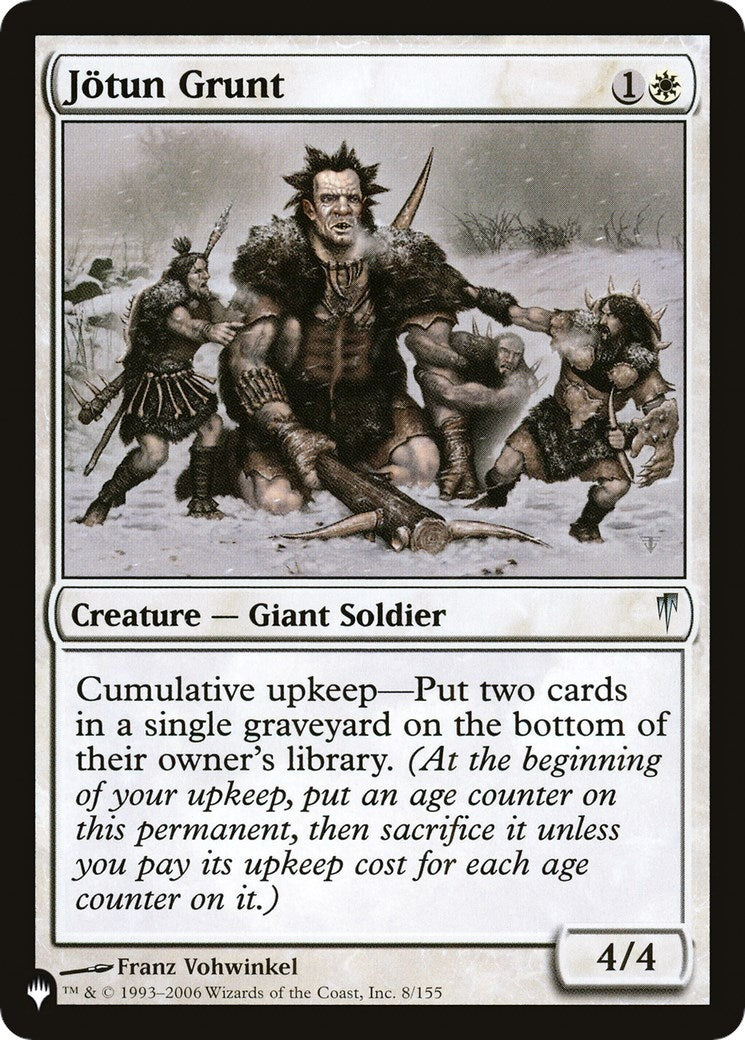 Jotun Grunt (8) [LIST] - MTG Single