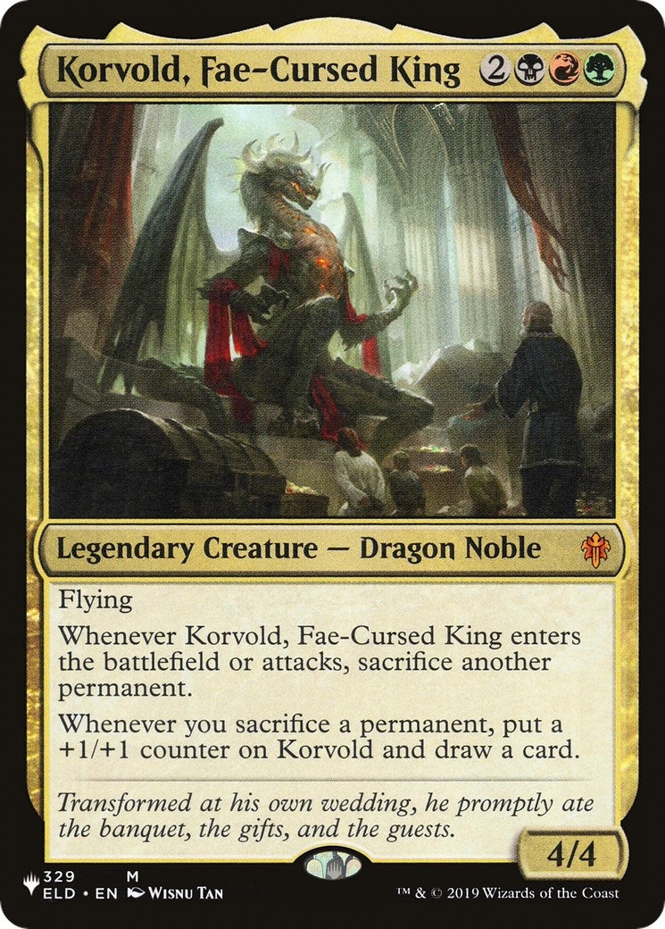 Korvold Fae-Cursed King (329) [LIST] - MTG Single
