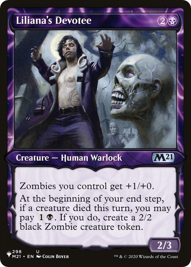Liliana’s Devotee (Showcase) (298) [LIST] - MTG Single