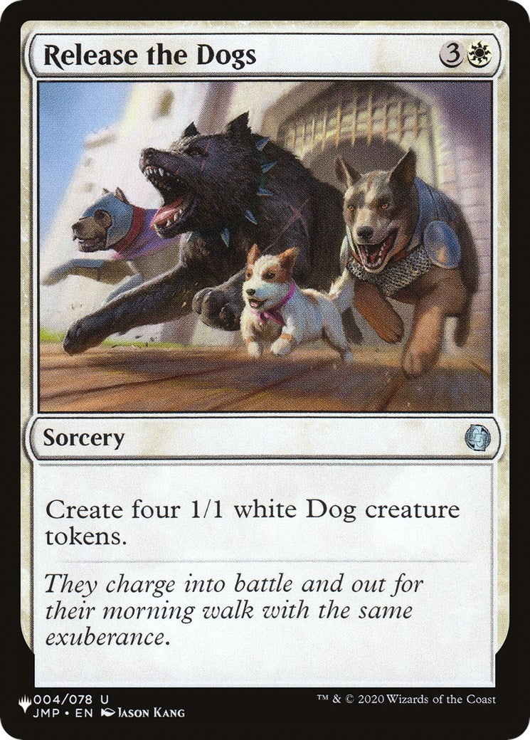 Release the Dogs (4) [LIST] - MTG Single