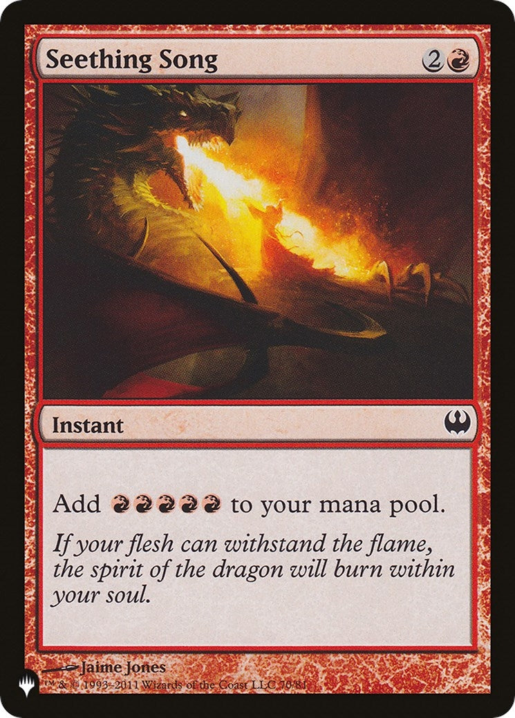 Seething Song (70) [LIST] - MTG Single