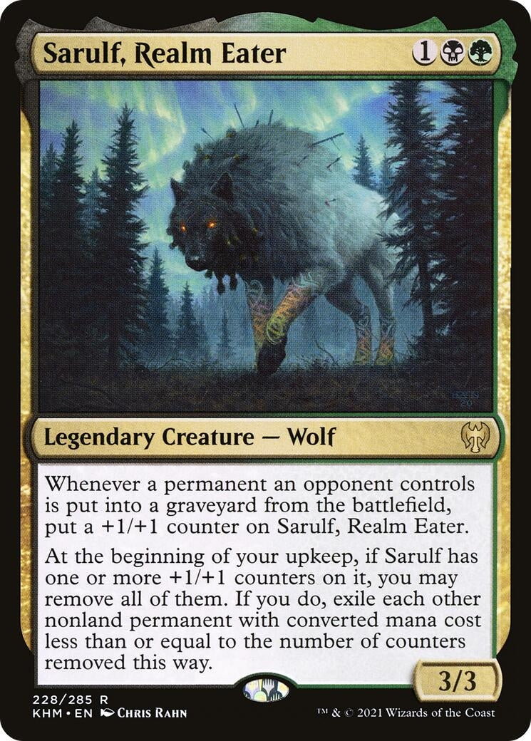 Sarulf Realm Eater (228) [KHM] - MTG Single