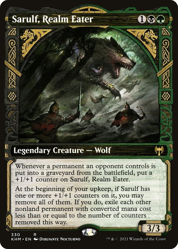 Sarulf Realm Eater (Showcase) (330) [KHM] - MTG Single