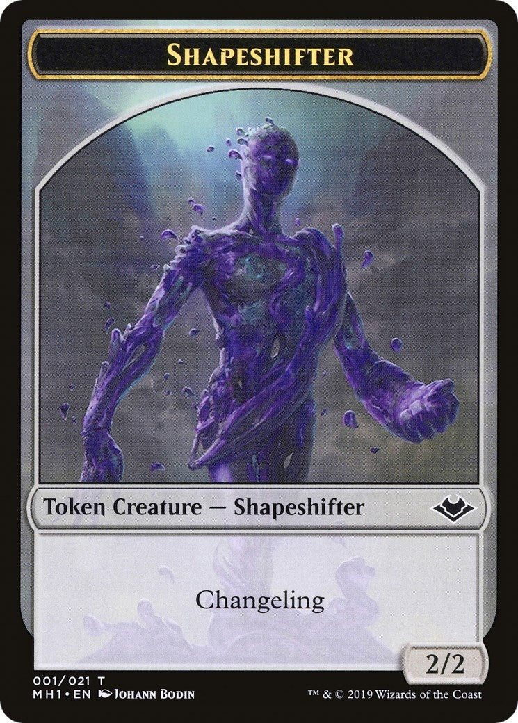 Shapeshifter // Spider Double-Sided Token (0) [MH1] - MTG Single