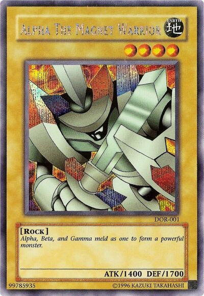 Alpha the Magnet Warrior (1) - YuGiOh Single