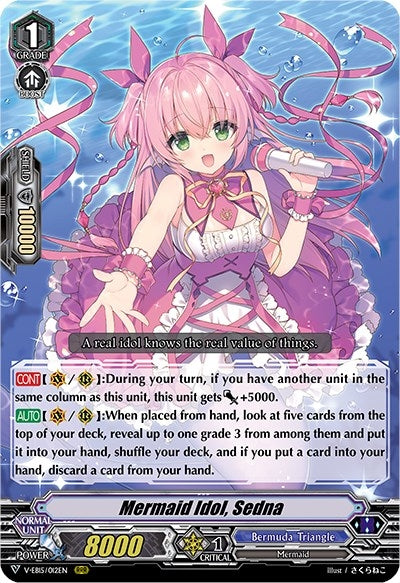 Mermaid Idol Sedna (15012) [V-EB15] - Cardfight Vanguard Single