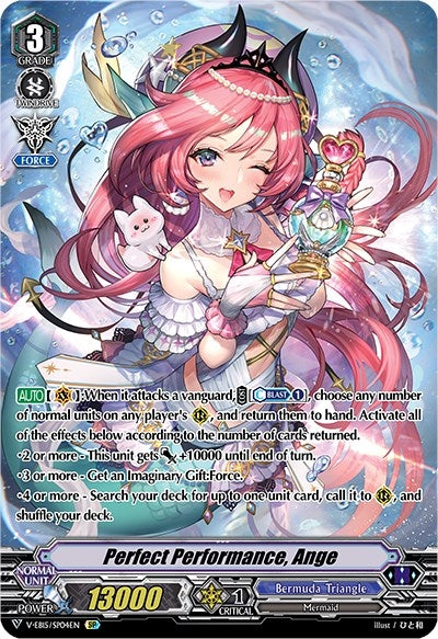 Perfect Performance Ange (SP) (1504) [V-EB15] - Cardfight Vanguard Single