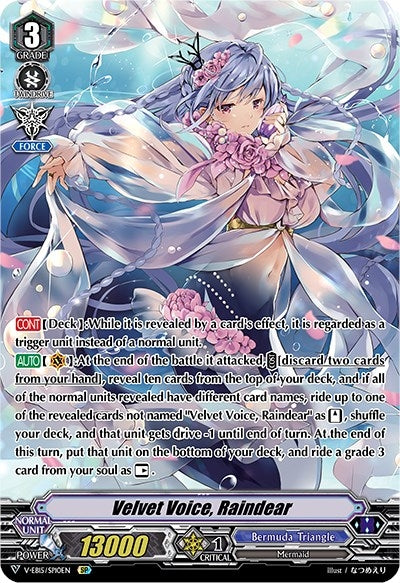 Velvet Voice Raindear (SP) (1510) [V-EB15] - Cardfight Vanguard Single