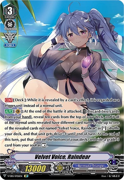 Velvet Voice Raindear (Swimsuit SP) (1526) [V-EB15] - Cardfight Vanguard Single