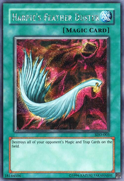 Harpie’s Feather Duster (3) - YuGiOh Single