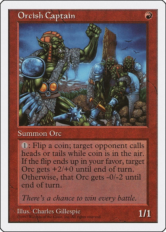 Orcish Captain [5ED] - MTG Single