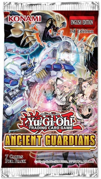Ancient Guardians Booster Pack [1st Edition] (ANGU) - YuGiOh Sealed