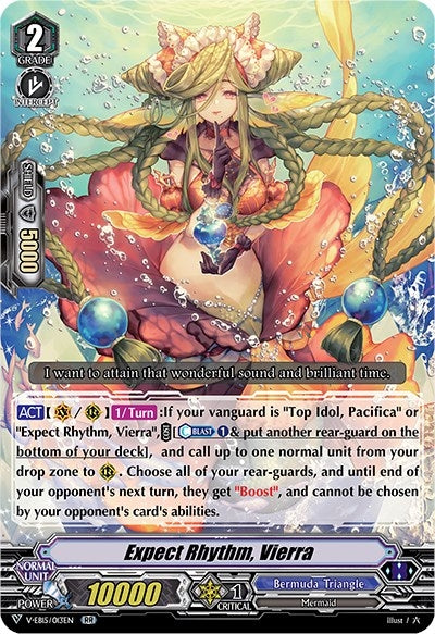 Expect Rhythm Vierra (15013) [V-EB15] - Cardfight Vanguard Single