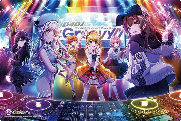 Bushiroad Rubber Mat Collection Vol.786: D4DJ Groovy Mix (786) - Playmats Sealed