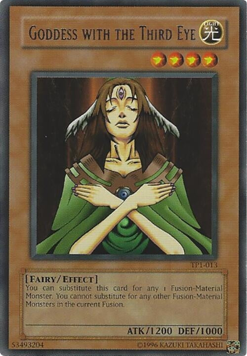 Goddess with the Third Eye (1013) - YuGiOh Single