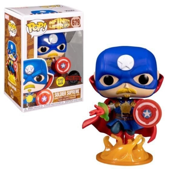 Marvel: Soldier Supreme (Glow in the Dark) (Walgreens Exclusive) (679) [POP!] - Funko Sealed