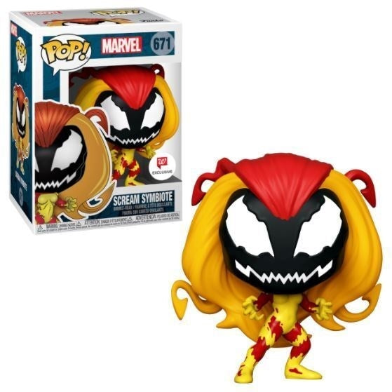 Marvel: Scream Symbiote (Walgreens Exclusive) (671) [POP!] - Funko Sealed