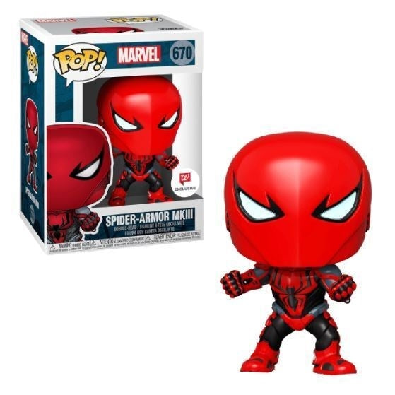 Marvel: Spider-Armor MKIII (Walgreens Exclusive) (670) [POP!] - Funko Sealed