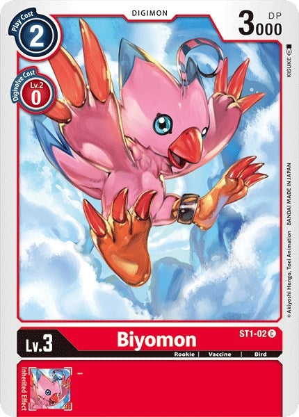 Biyomon (102) [ST-1] - Digimon Card Game Single