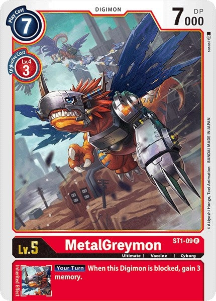 MetalGreymon (109) [ST-1] - Digimon Card Game Single