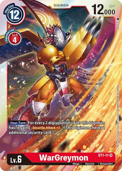 WarGreymon (111) [ST-1] - Digimon Card Game Single