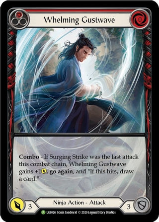 Image for Whelming Gustwave (Red) - LGS026 (LGS026) - Flesh and Blood TCG