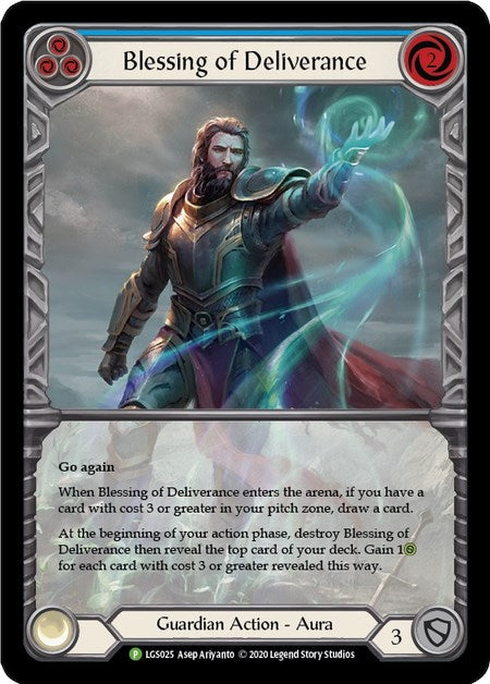 Blessing of Deliverance (Blue) (25) [PR] - Flesh and Blood TCG Single