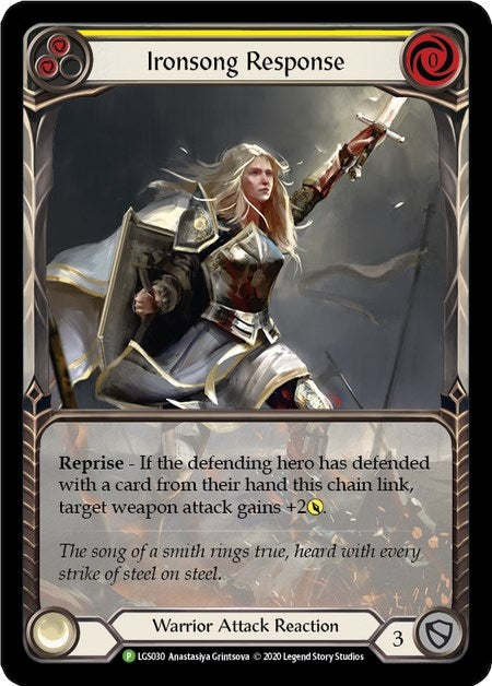 Ironsong Response (Yellow) (30) [PR] - Flesh and Blood TCG Single