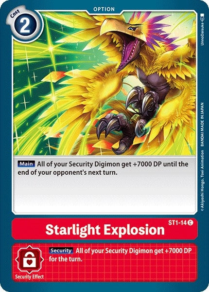 Starlight Explosion (114) [ST-1] - Digimon Card Game Single