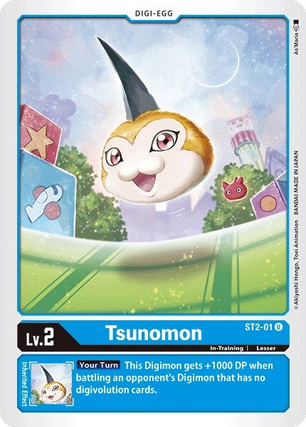 Tsunomon (201) [ST-2] - Digimon Card Game Single