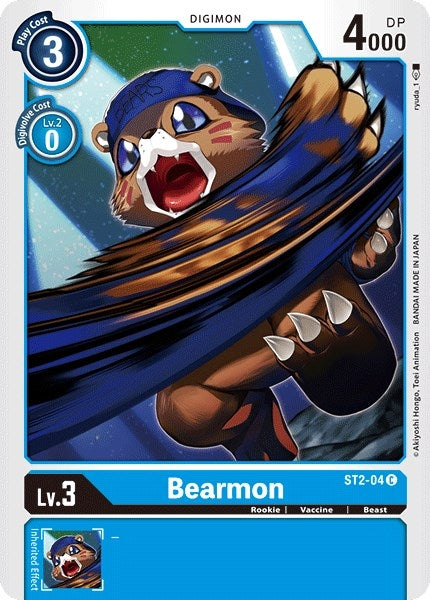 Bearmon (204) [ST-2] - Digimon Card Game Single
