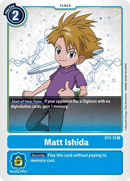 Matt Ishida (212) [ST-2] - Digimon Card Game Single