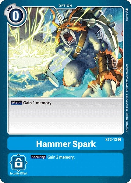 Hammer Spark (213) [ST-2] - Digimon Card Game Single