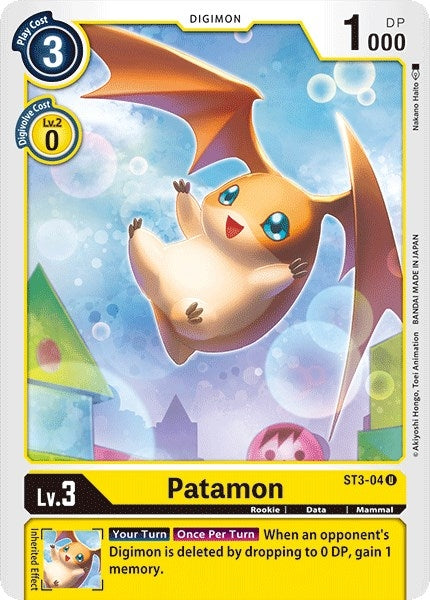 Patamon (304) [ST-3] - Digimon Card Game Single