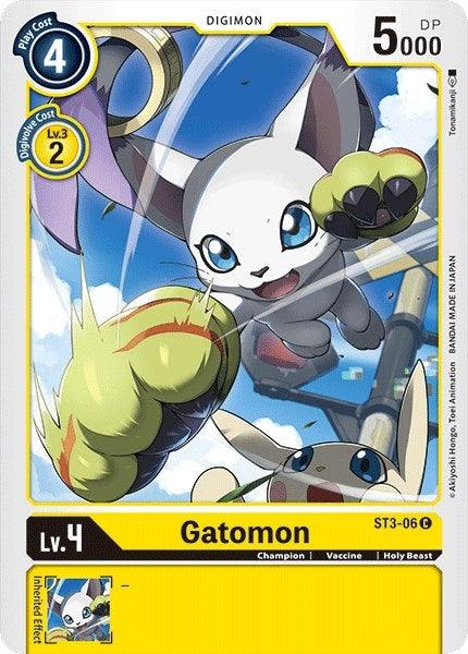 Gatomon (306) [ST-3] - Digimon Card Game Single