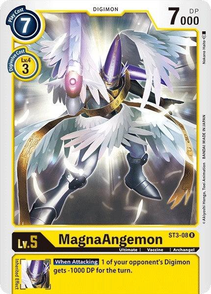 MagnaAngemon (308) [ST-3] - Digimon Card Game Single