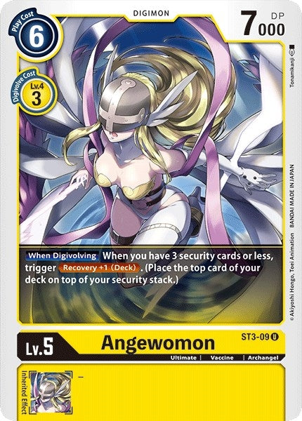 Angewomon (309) [ST-3] - Digimon Card Game Single