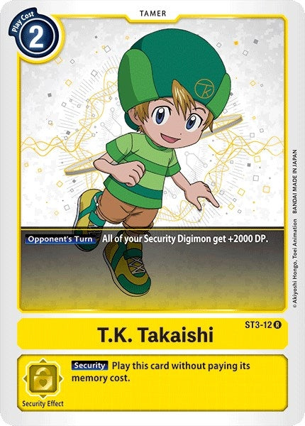T.K. Takaishi (312) [ST-3] - Digimon Card Game Single