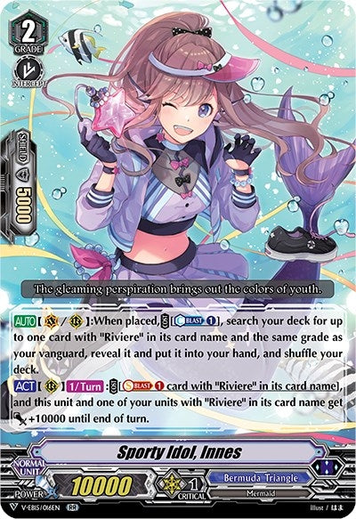 Sporty Idol Innes (15016) [V-EB15] - Cardfight Vanguard Single