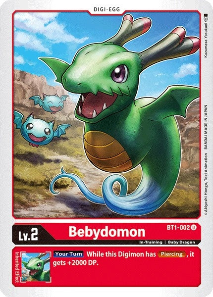 Bebydomon (1002) [BT01-03] - Digimon Card Game Single