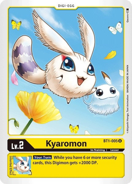 Kyaromon (1005) [BT01-03] - Digimon Card Game Single
